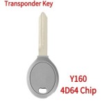 Chrysler/ Dodge/ Jeep Y160 Transponder Key (4D64)(Aftermarket chip/OEM chip )(No logo)